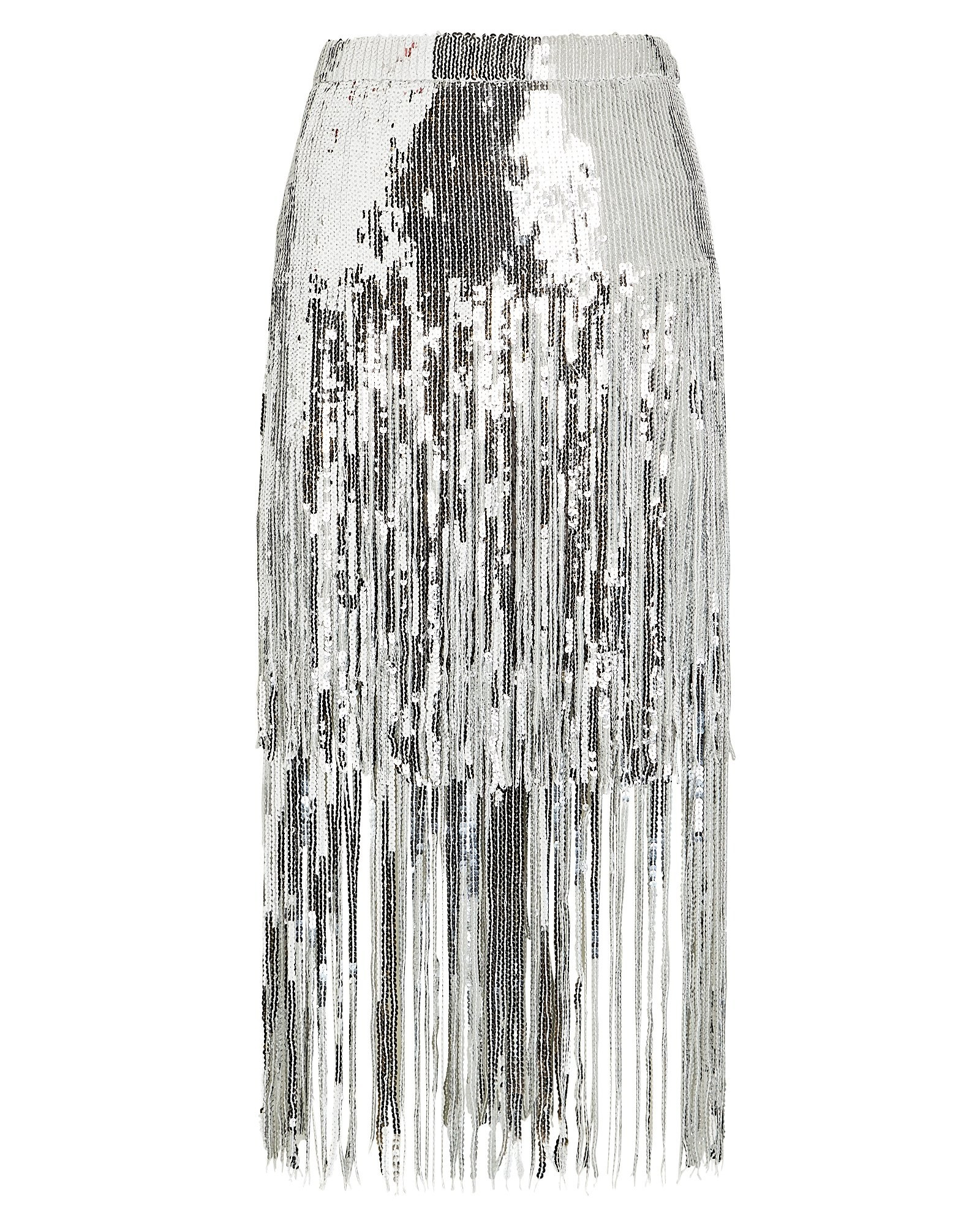 La Constelacion Sequined Midi Skirt | INTERMIX
