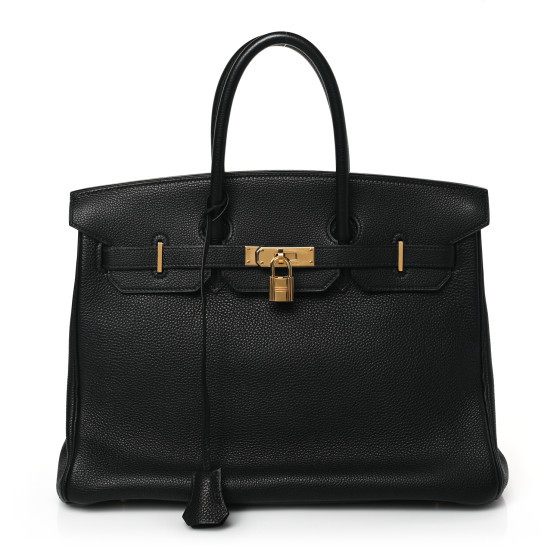 Togo BIRKIN 35 Black | FASHIONPHILE (US)