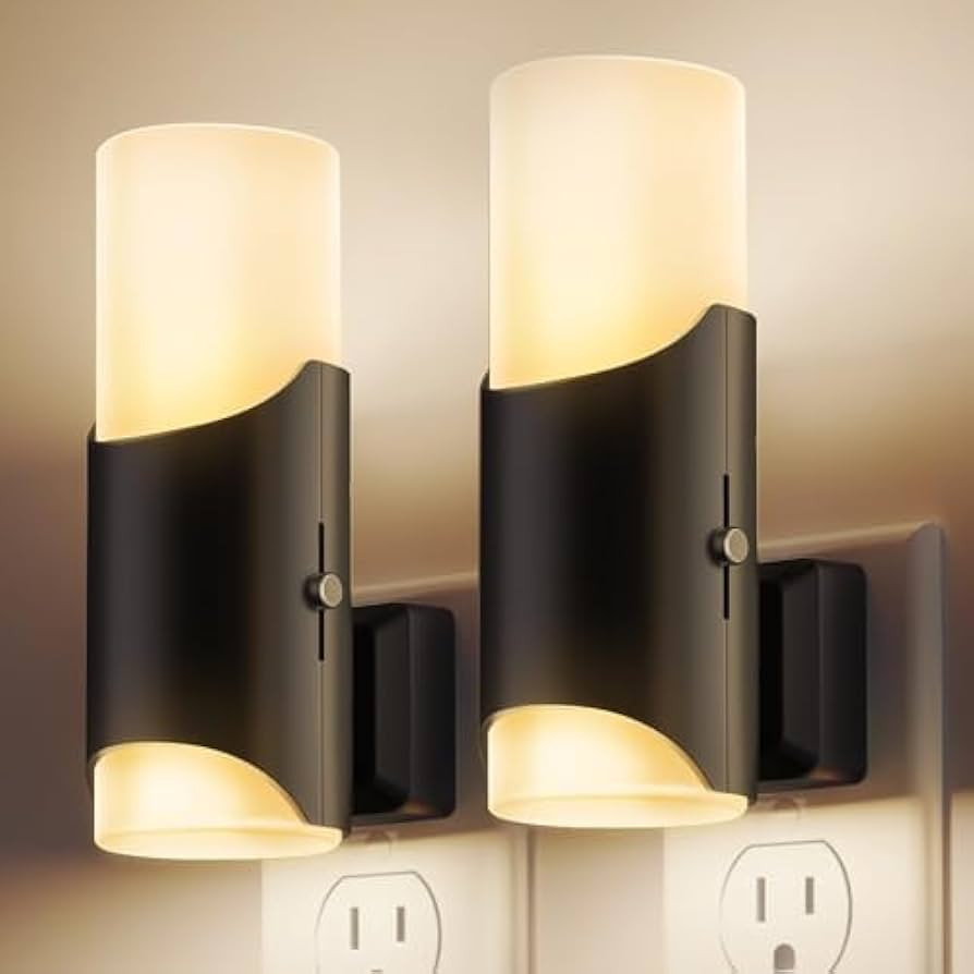 Halloween Decor Night Light, Modern Night Lights Plug into Wall, Light Sensor, 0-100LM Dimmable N... | Amazon (US)