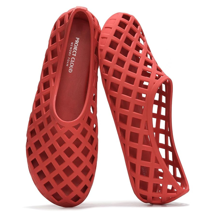 Project Cloud Jelly Shoes Women - Lightweight & Water-Resistant Women's Flats Sandals - Non Slip ... | Amazon (US)
