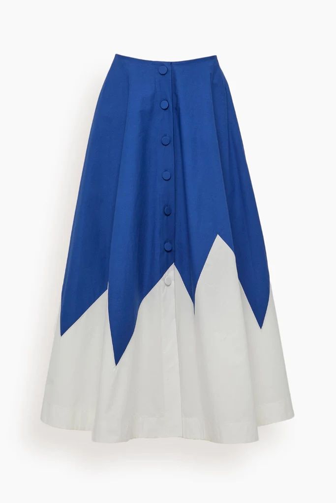 Holiday Skirt in Blu | Hampden Clothing
