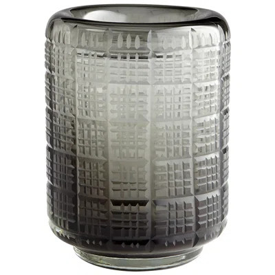 Off the Grid Vase Cyan Design Size: Medium | Wayfair North America
