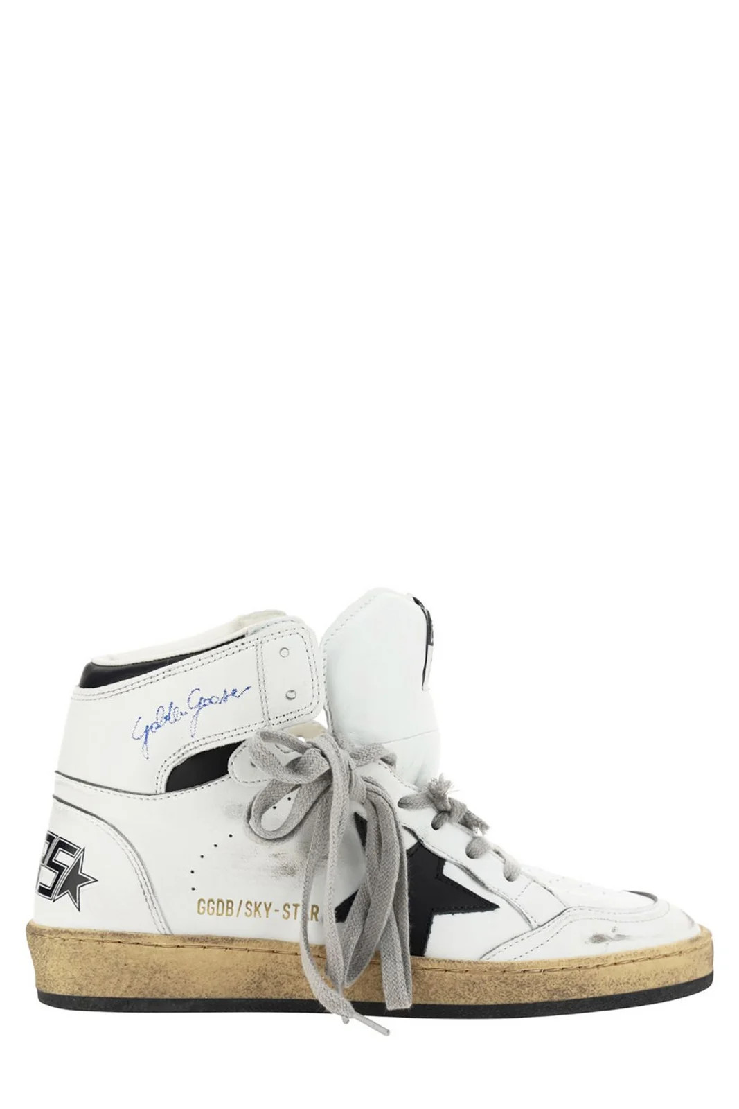 Golden Goose Deluxe Brand Golden Goose Deluxe Brand Sky Star High-Top Sneakers | Cettire Global