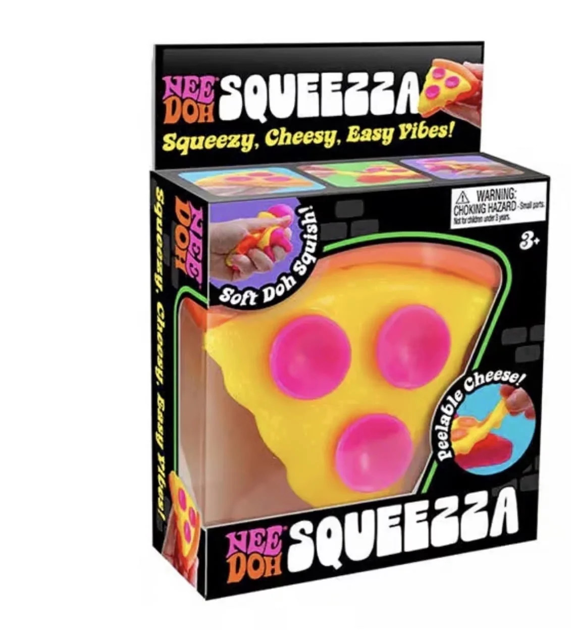 new trending nee doh squeezza pizza slice , 1 chosen at random, sensory, fidget, stress reliever ... | Walmart (US)