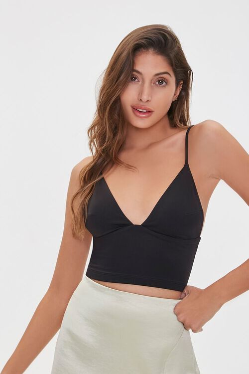 Cropped V-Neck Cami | Forever 21 (US)