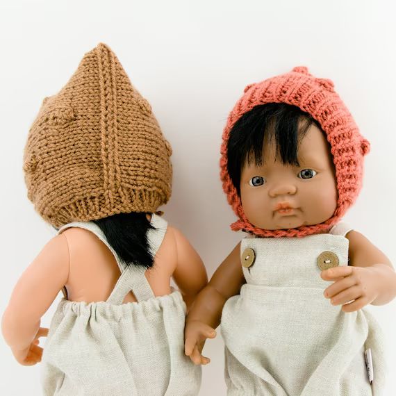 Miniland pixie bonnet Miniland knitted doll bonnet 15 inch | Etsy | Etsy (US)