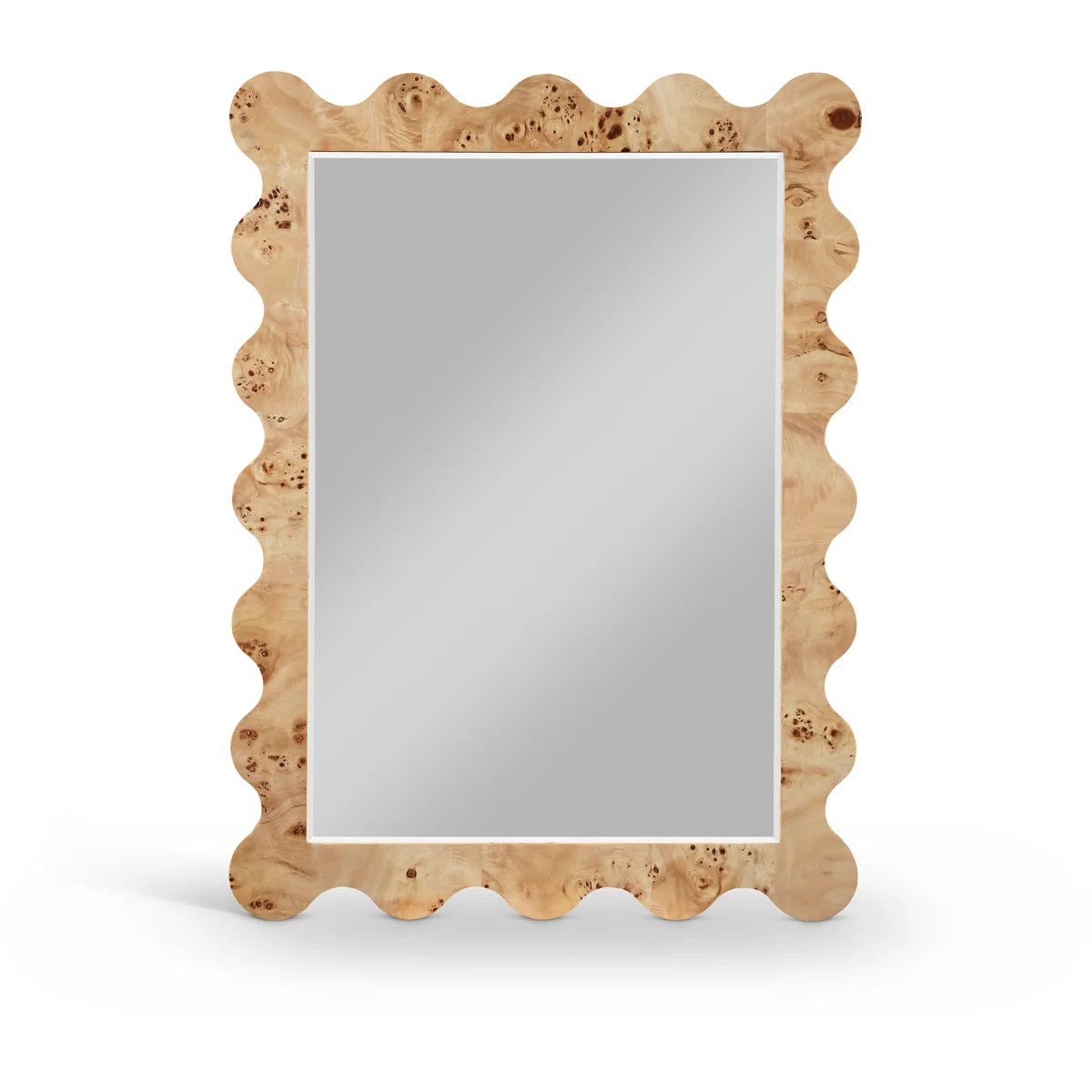 Seyed Burl Veneer Mirror | Wayfair North America