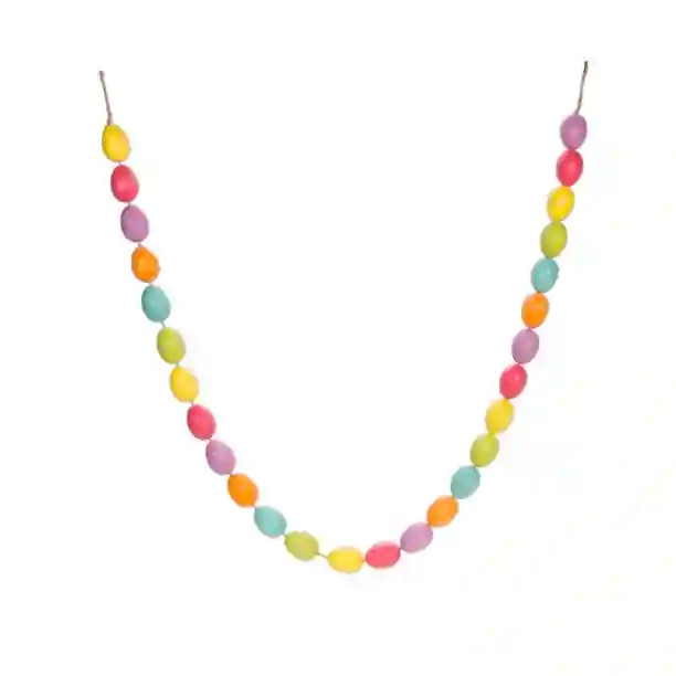 BestPysanky Foam Easter Eggs Garland 60 Inches - Walmart.com | Walmart (US)