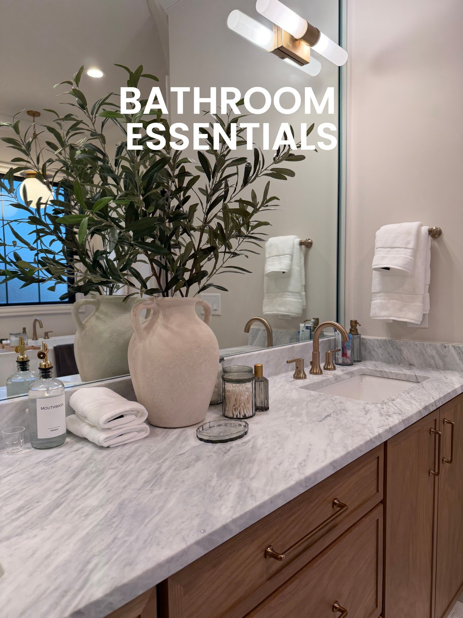 Sharing some of my bathroom essentials with y’all! Simple but super practical! 

#LTKSeasonal #LTKHome