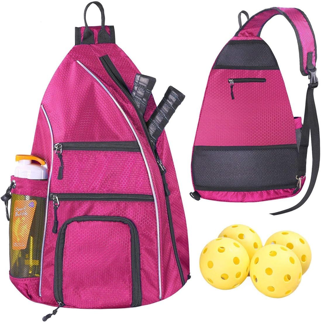 LLYWCM Pickleball Bag - Pickleball Bags for Women Men - Pickleball Backpack - Travel Pickleball P... | Amazon (US)