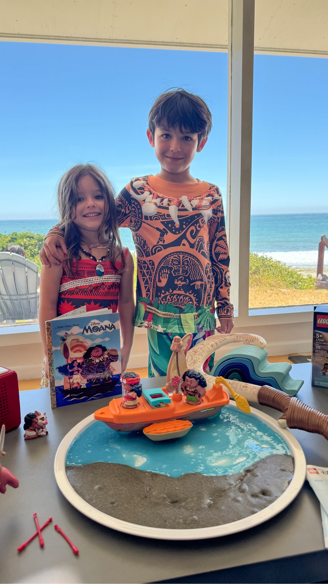 Moana Day at the Beach

I kind of love having a big spread of activities so the kids can move around and not be in each other’s way. 

This is one of our current favorite movies and the kids were begging for the costumes. The beach vacation was the perfect setting. They wore them to the beach and to dinner. 



#LTKTravel #LTKSeasonal #LTKKids