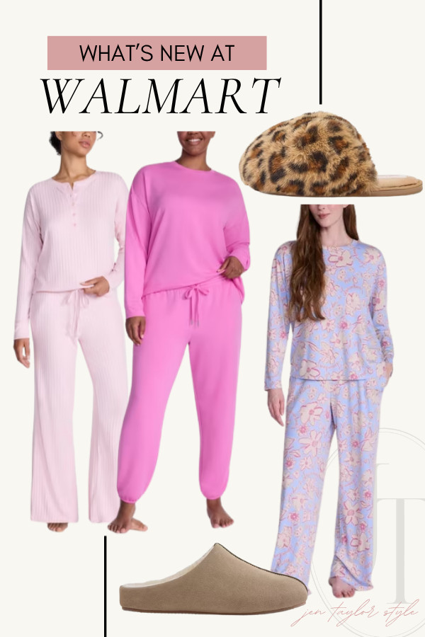 New cozy loungewear and pajamas have dropped at Walmart!  

 #LTKmomlife #LTKOver40 #LTKMidsize