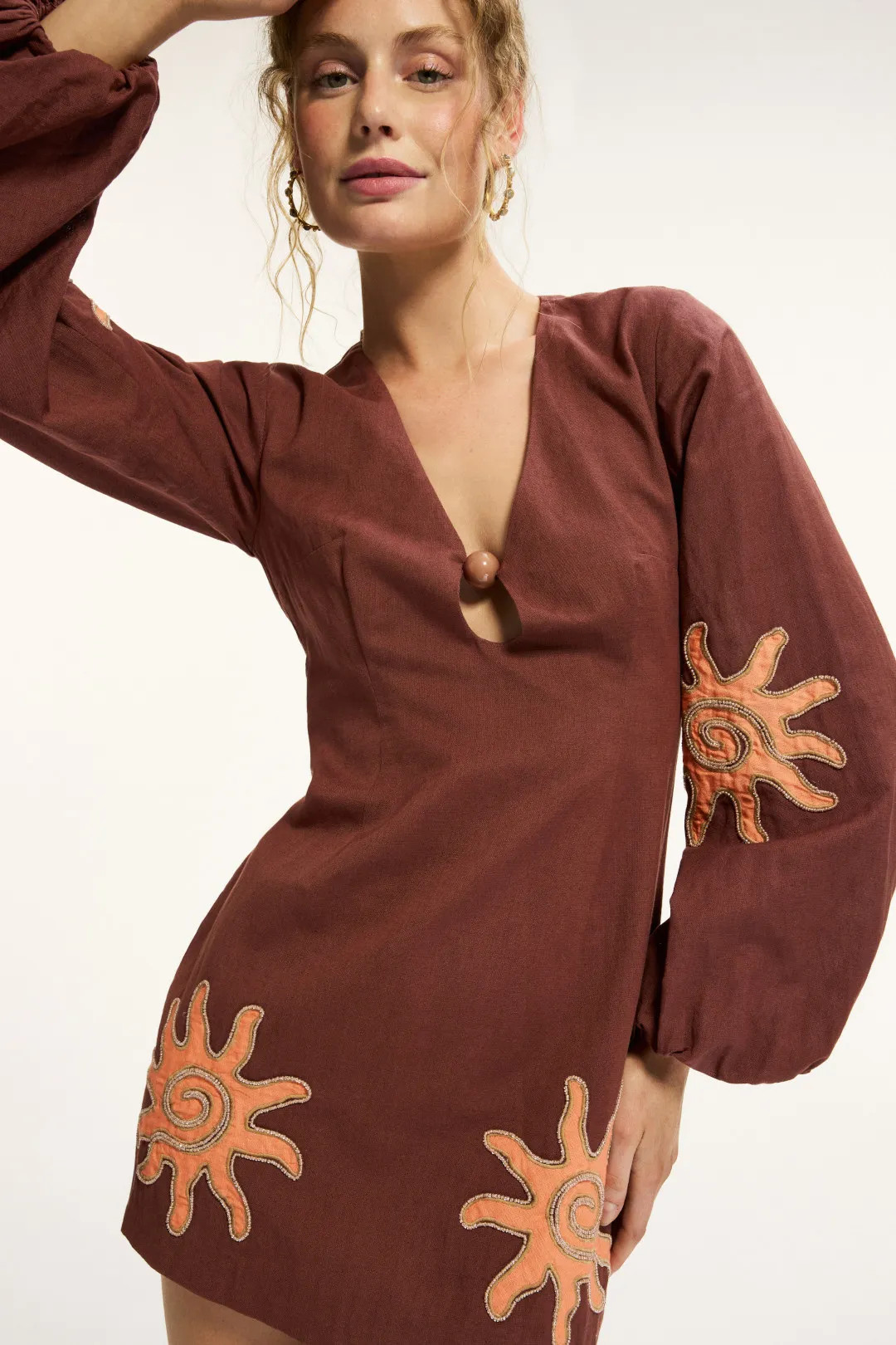 Sueno Long Sleeve Mini Dress | Rent the Runway
