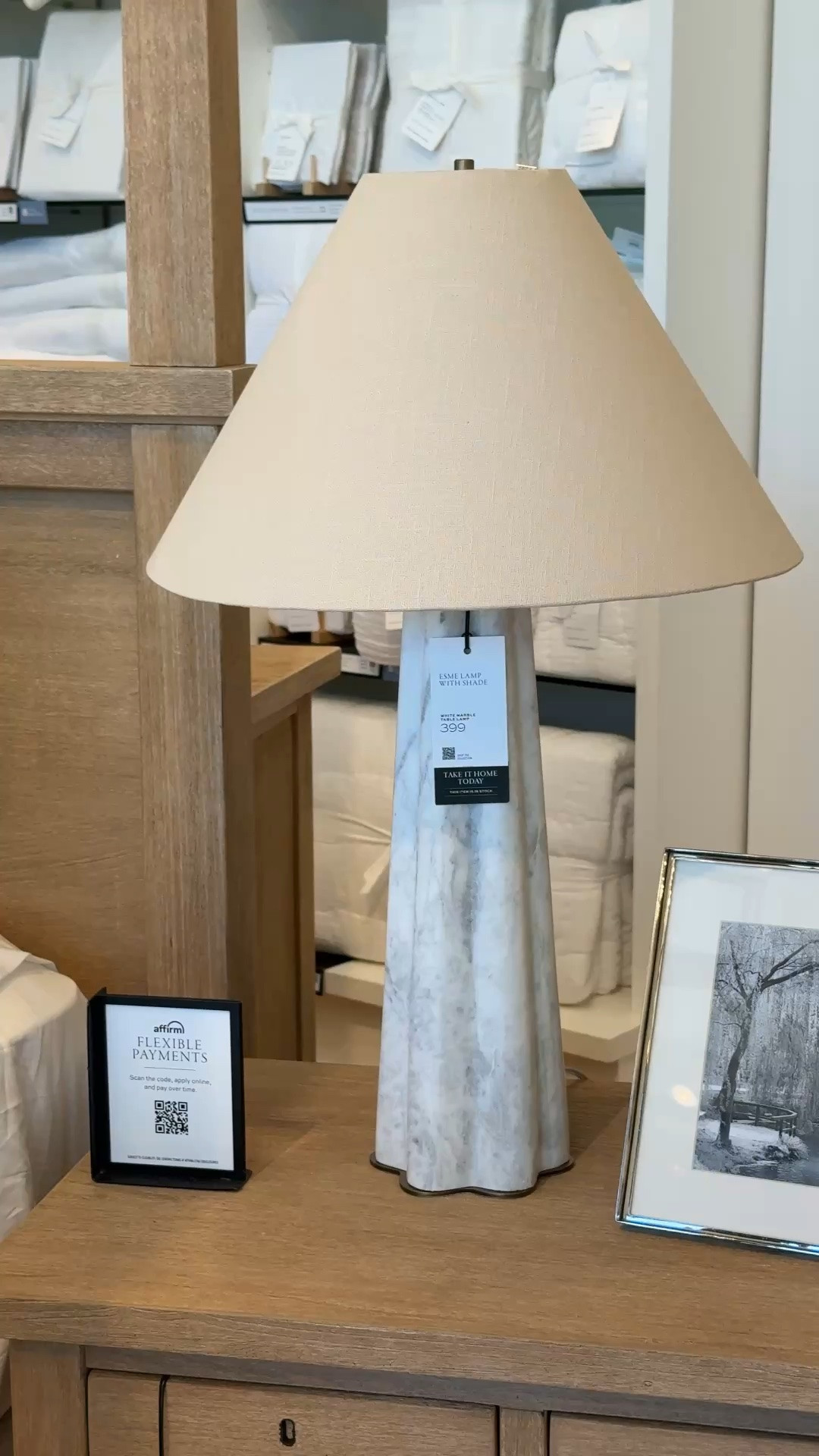 Marble lamp