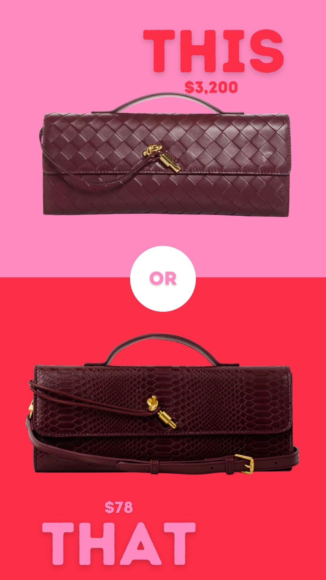 this or that burgundy clutch … 

#LTKFindsUnder100 #LTKItBag #LTKStyleTip