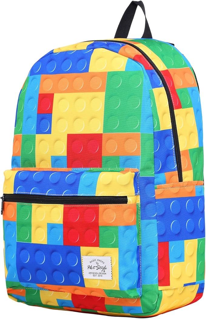 HotStyle TRENDYMAX Backpack for School Girls, Boys & Big Kids, 18 Litres | Amazon (US)