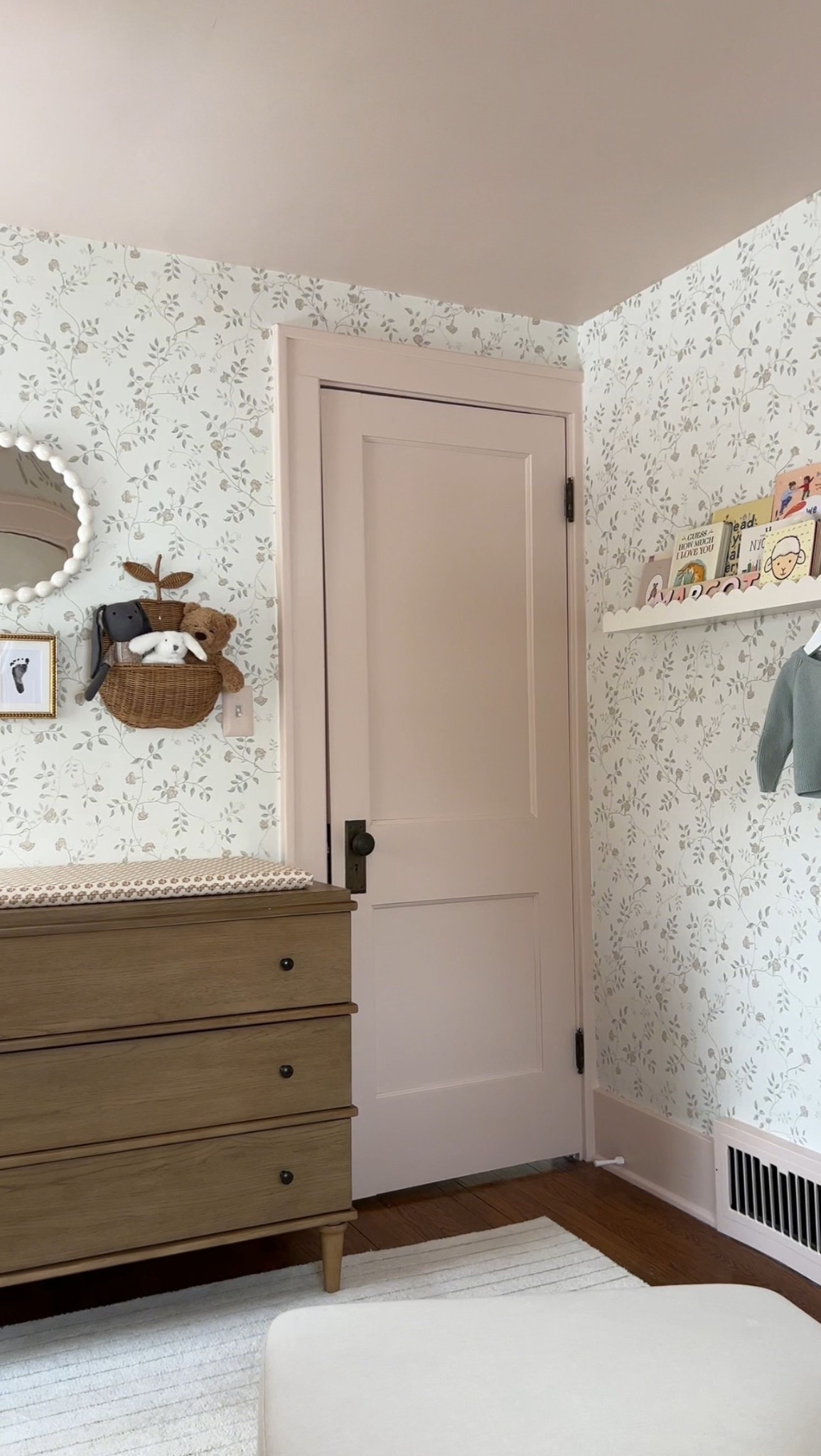 The sweetest room in our home 🎀 #nursery 

#LTKKids #LTKBaby #LTKHome