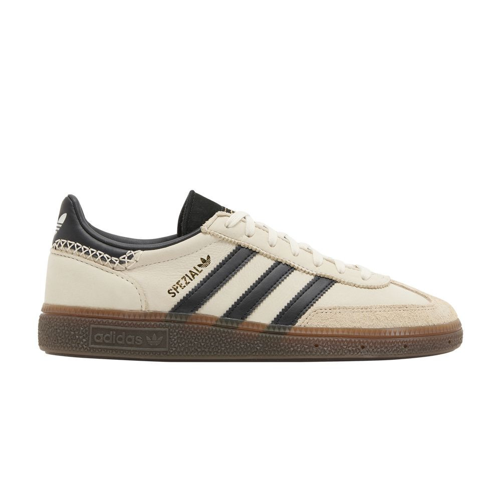 Adidas Wmns Handball Spezial 'Wonder White Black' | Cream | Women's Size 13.5 | GOAT