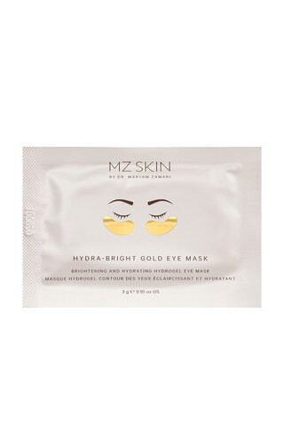 MZ SKIN Hydra-Bright Gold Eye Mask Single in Beauty: NA | FWRD 