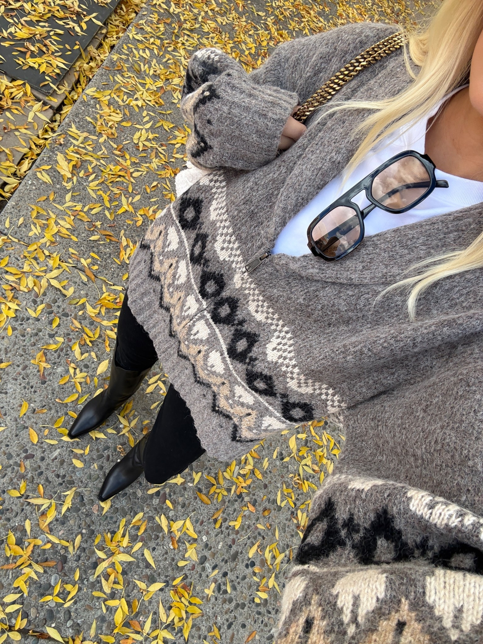 Wearing a size small sweater, size small top, size 26 jeans (these are old from mother, linking similar), boots are tts (linking similar)

#kathleenpost western chic style, aspen outfit, fair isle sweater, fall fashion

#LTKTravel #LTKSeasonal