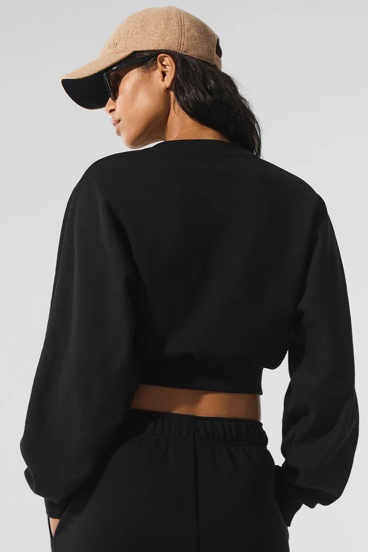 Cropped Accolade Crewneck | Alo Yoga (US)