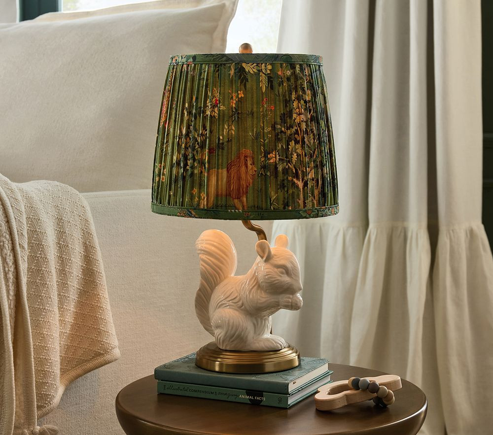 Morris &amp; Co. Squirrel Table Lamp (18") | Pottery Barn Kids