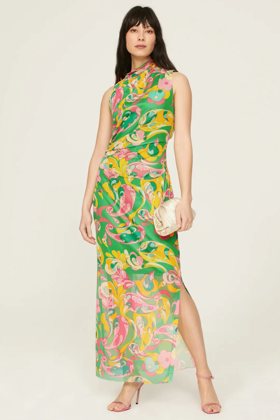 Green Paisley Dress | Rent the Runway