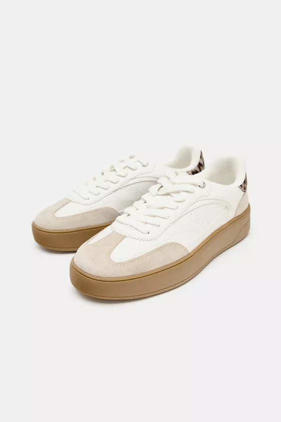 SNEAKER MIT ANIMALPRINT | Zara DE