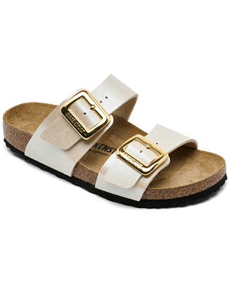 Birkenstock Women's Sydney Luxe Buckle Birko-Flor Sandals from Finish Line - Macy's | Macy's