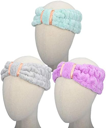 HOPESHINE Spa Facial Headband for Washing Face Women Makeup Terry Cloth Headbands Elastic Head Wr... | Amazon (US)