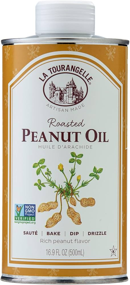 La Tourangelle, Roasted Peanut Oil, Slow Roasted Expeller-Pressed for Rich Flavor, Perfect for Co... | Amazon (US)