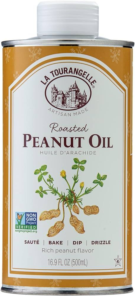 La Tourangelle, Roasted Peanut Oil, Slow Roasted Expeller-Pressed for Rich Flavor, Perfect for Co... | Amazon (US)
