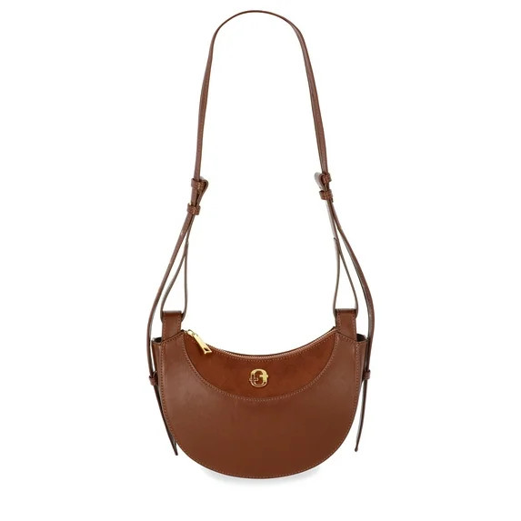 Time and Tru Women's Olivia Crossbody, Redwood Bark | Walmart (US)