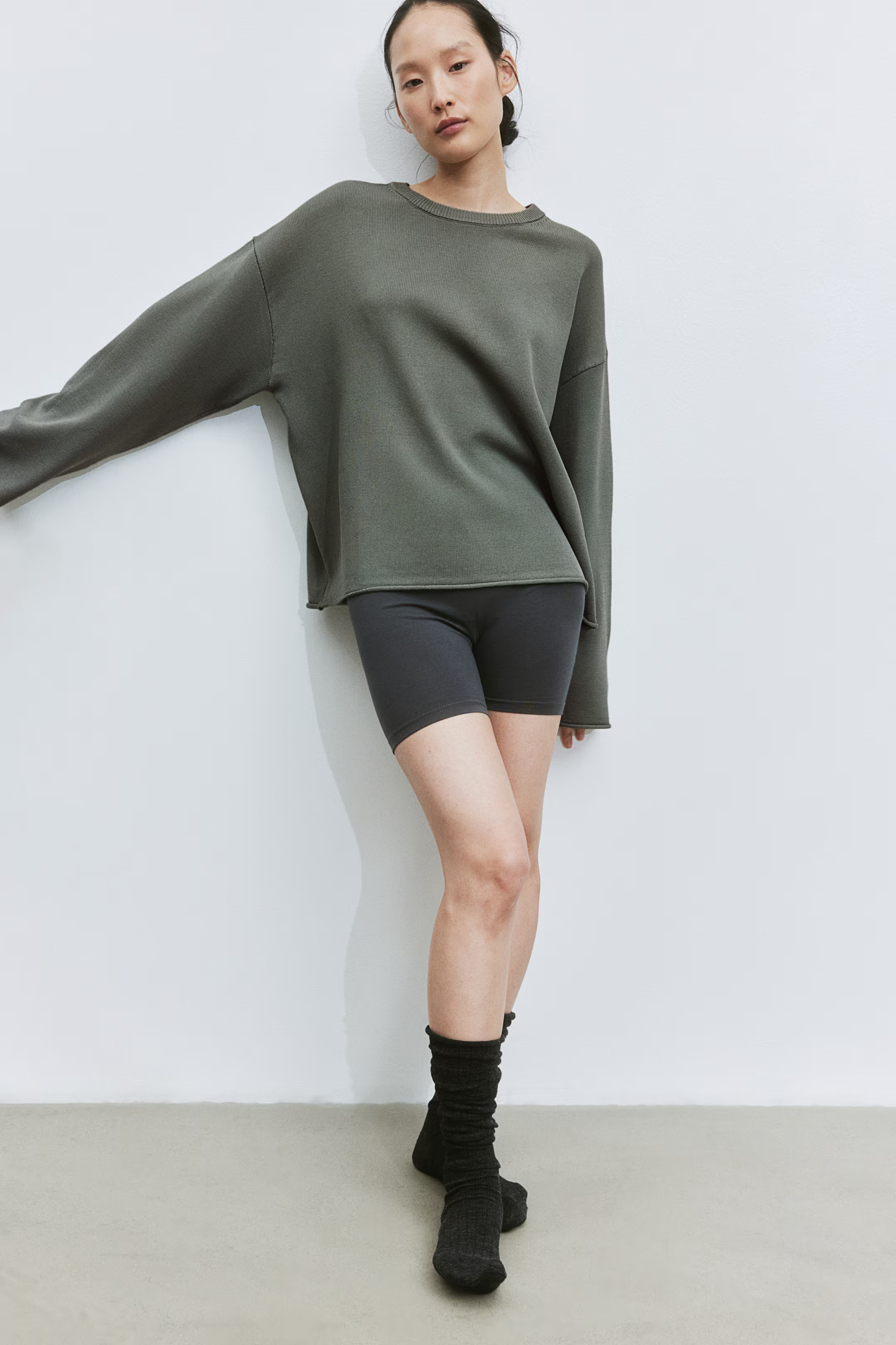 Roll-edge Sweater | H&M (US + CA)
