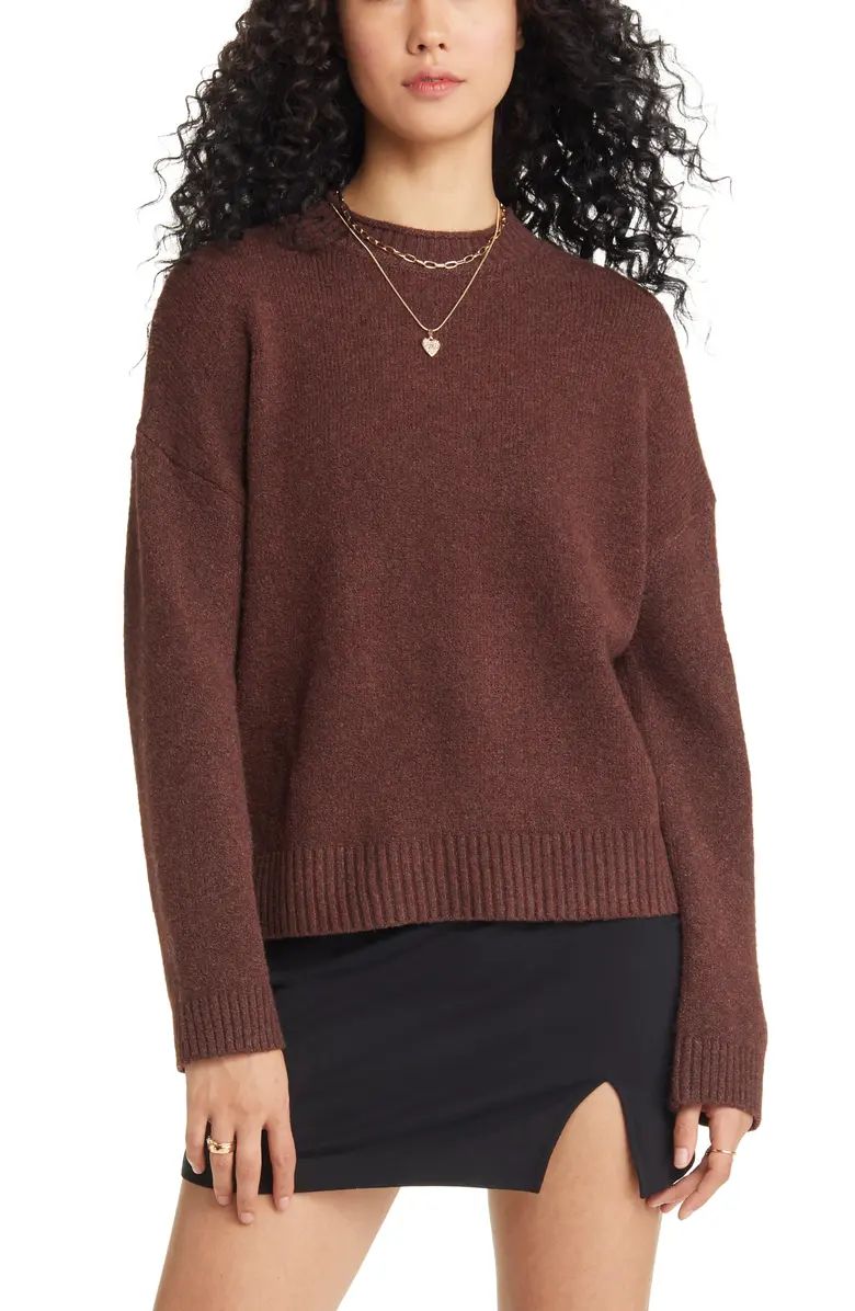 BP. Cozy Roll Crewneck Sweater | Nordstrom | Nordstrom