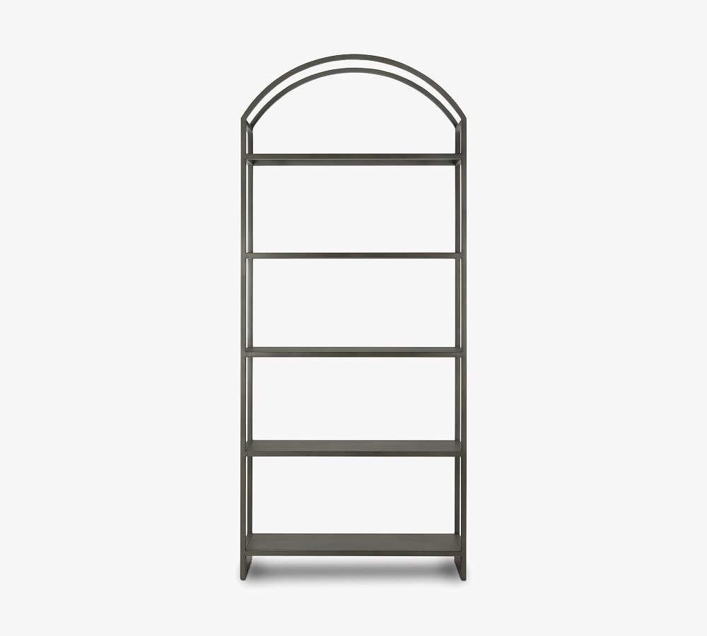 Beville 40&amp;quot; x 93&amp;quot; Etagere Bookcase | Pottery Barn (US)