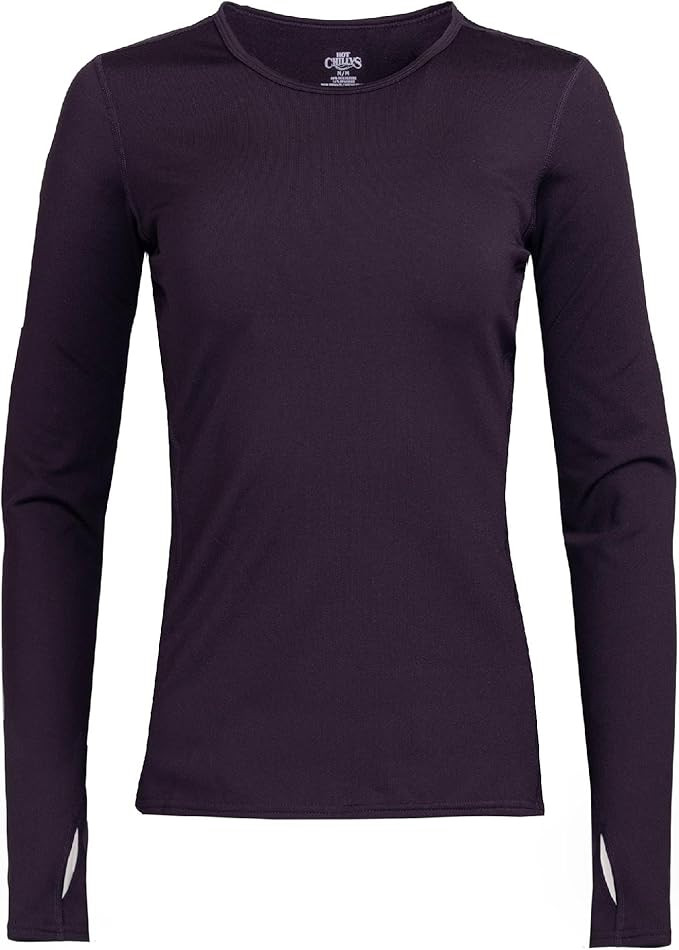 Hot Chillys Women's Micro-Elite Chamois UPF 30 Sun Protection 4-Way Stretch Thermal Long Sleeve C... | Amazon (US)