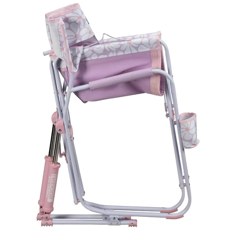 GCI Outdoor Freestyle Rocker Foldable Rocking Camp Chair, Purple Floral | Walmart (US)