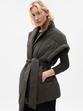 Duvet Wrap Puffer Vest | Gap (CA)