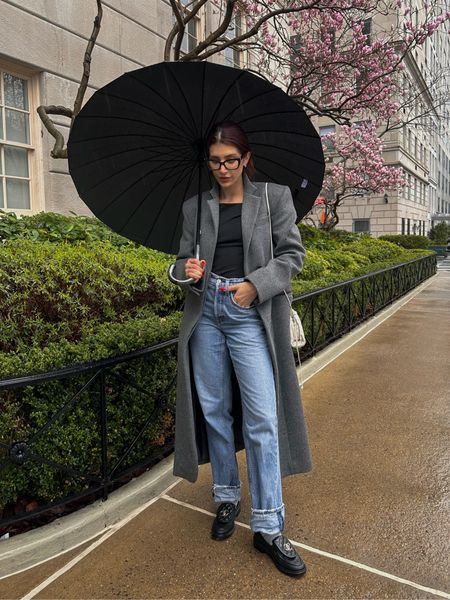 rainy day in NYC outfit #rainydayoutfit #style #ltkstyle #ltkfashion #fashioninfluencer

#LTKworkwear #LTKstyletip