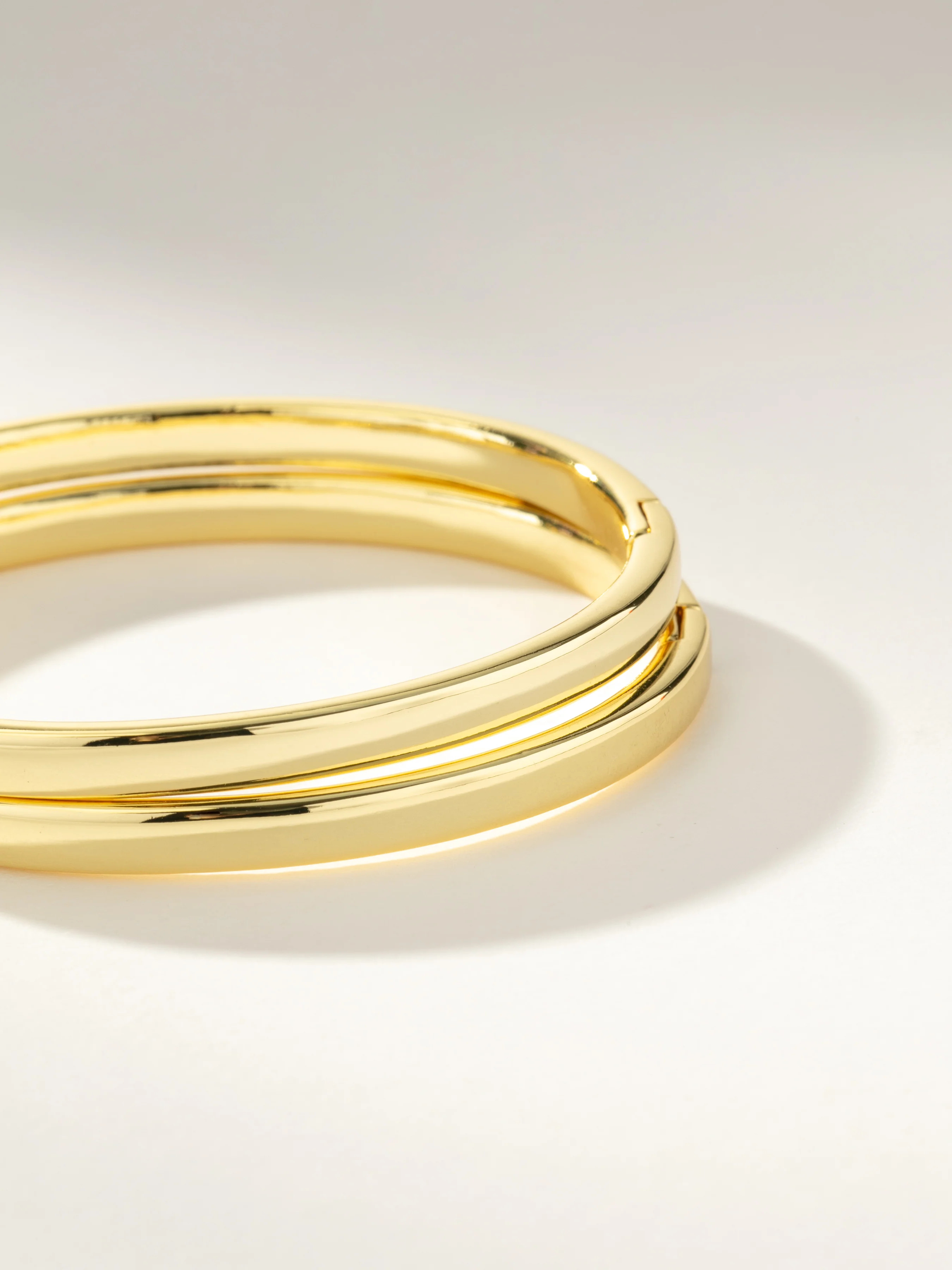 Daily Dose Bracelet Set of 2 in Gold | Bangle Stack | Uncommon James | Uncommon James