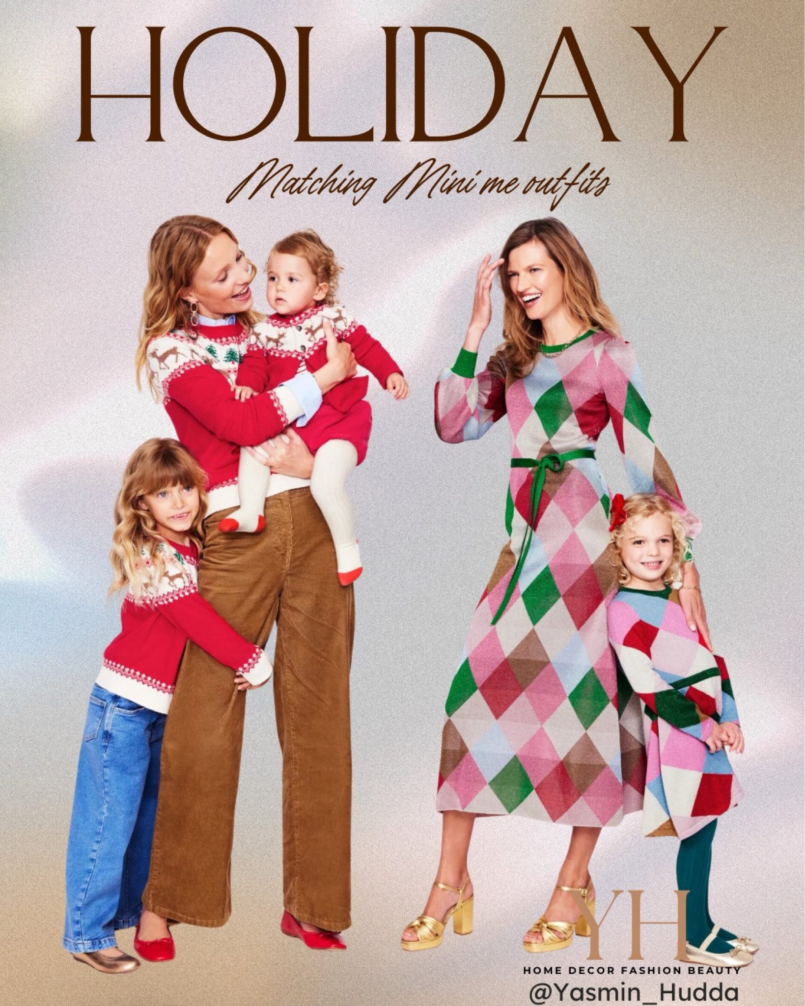 Mother daughter Holiday matching outfits. Mommy and mini me holiday outfits. Holiday sweaters. Holiday dresses.
Holiday outfit
Great for holiday parties or photoshoots

#LTKSeasonal #LTKStyleTip #LTKHoliday