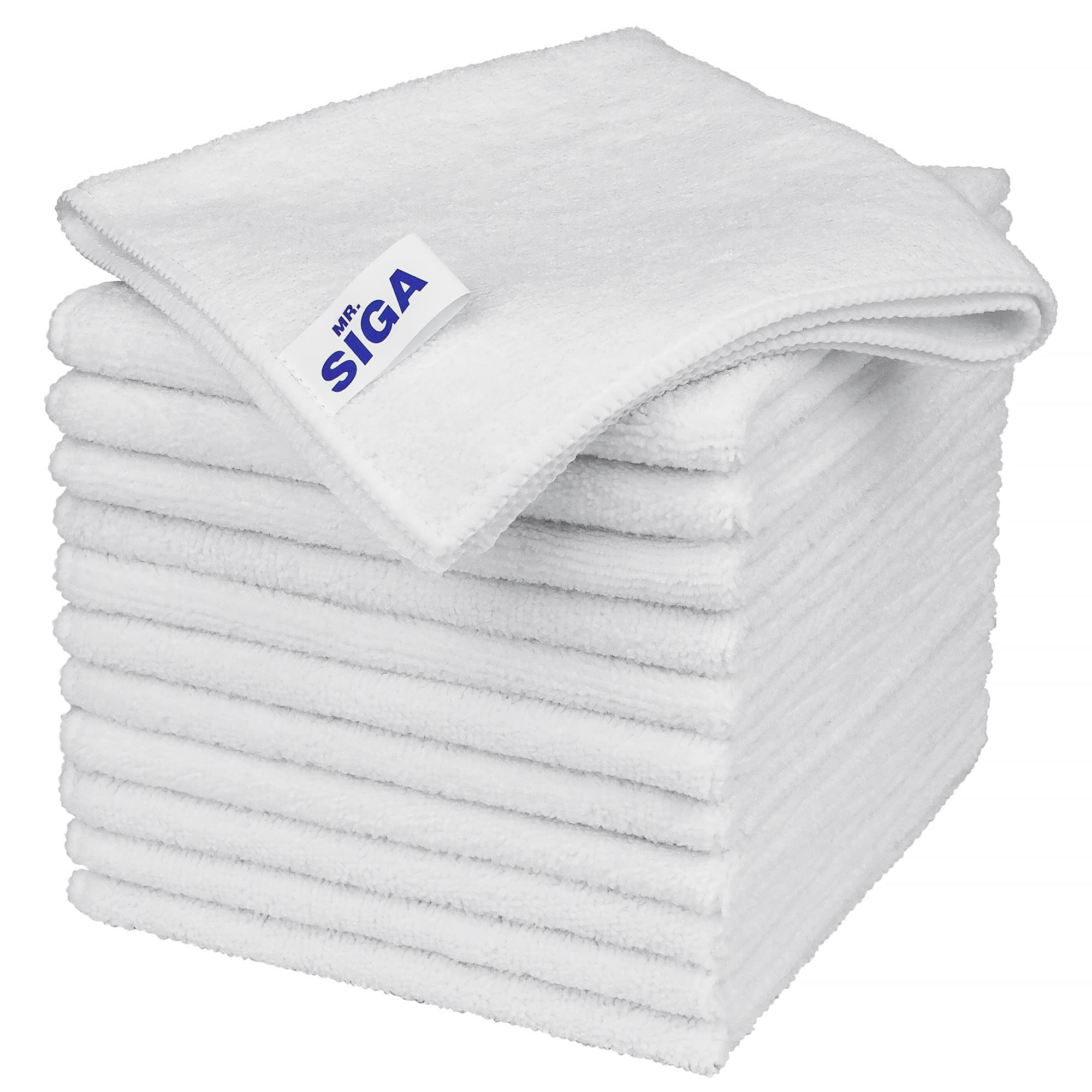 MR.SIGA Microfiber Cleaning Cloth All-Purpose Microfiber Towels Streak Free | Amazon (US)
