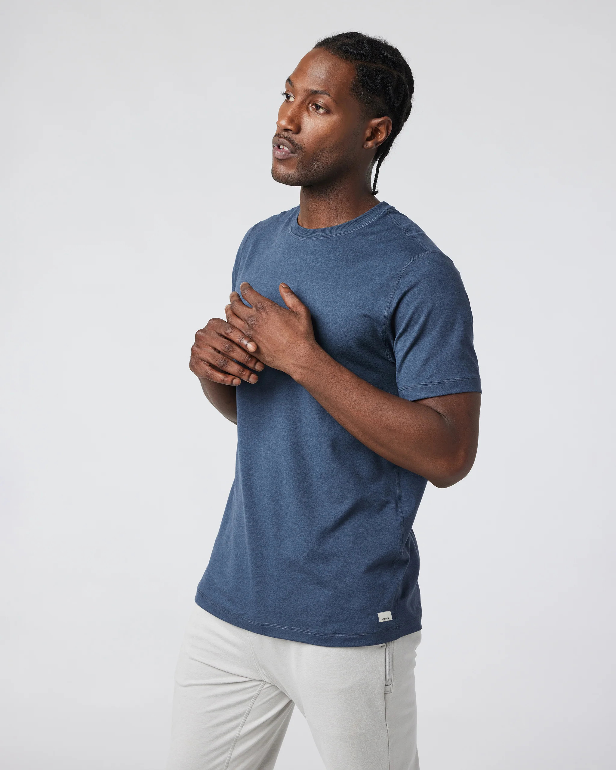 Short Sleeve Ponto Performance Tee | Vuori Clothing (US & Canada)