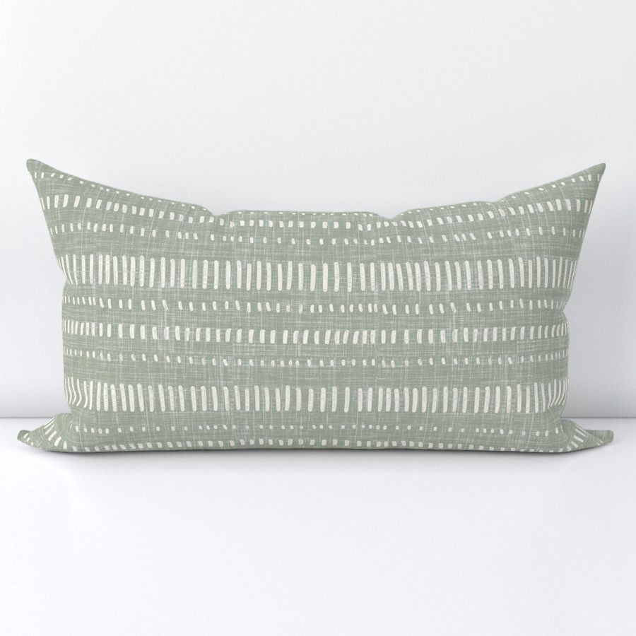Dash up - Desert sage Lumbar Throw Pillow Cover byscarlet_soleil | Spoonflower