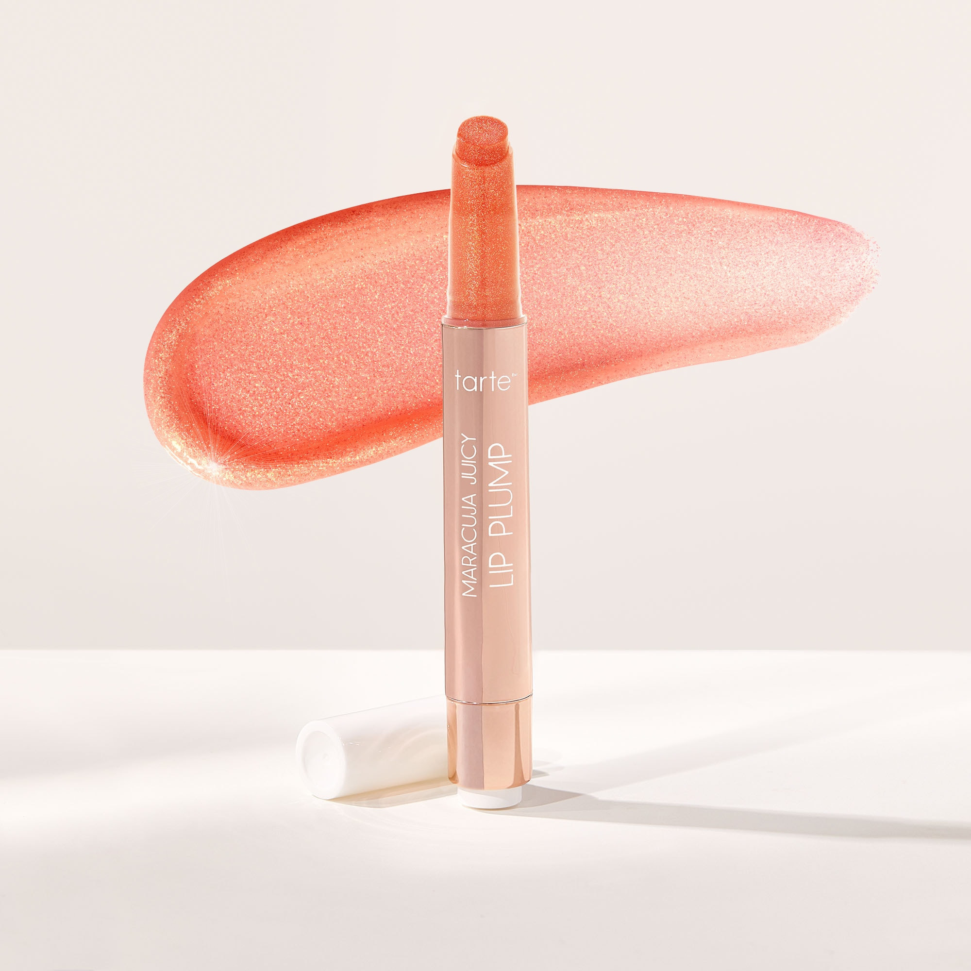 maracuja juicy shimmer glass lip plump | tarte cosmetics (Global)