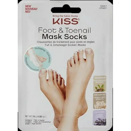 KISS Foot & Toenail Mask Socks | Walmart (US)