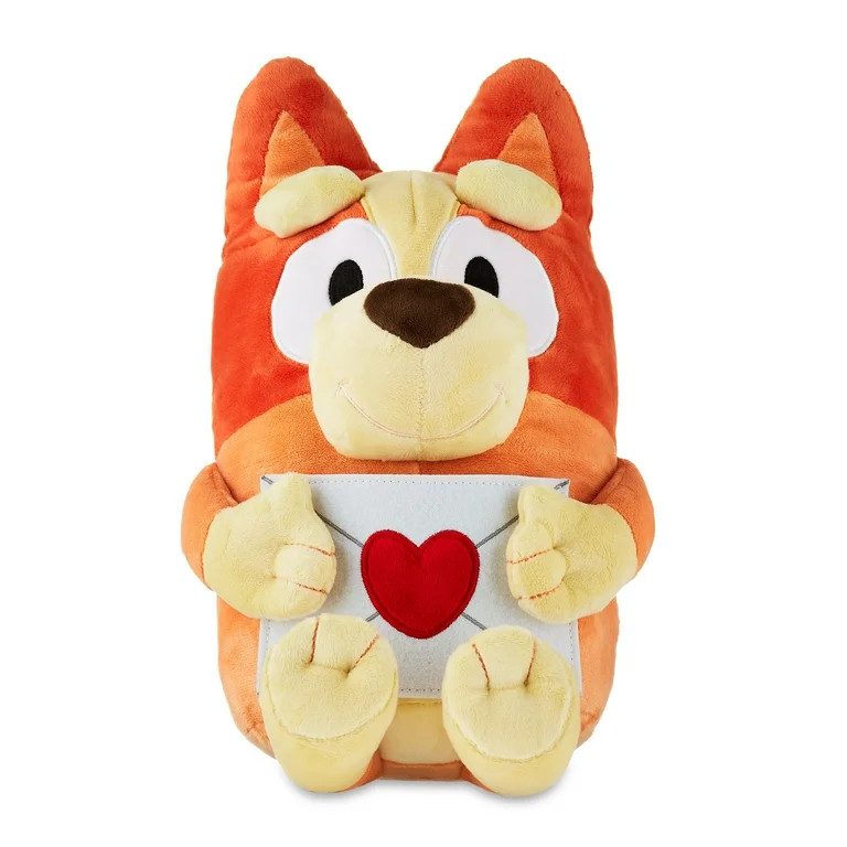 Bluey, Bingo 17 inch Valentine's Plush, Orange, All Ages | Walmart (US)