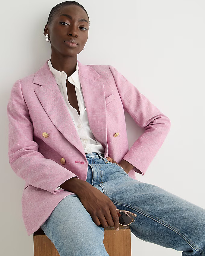 Bristol blazer in stretch linen blend | J. Crew US
