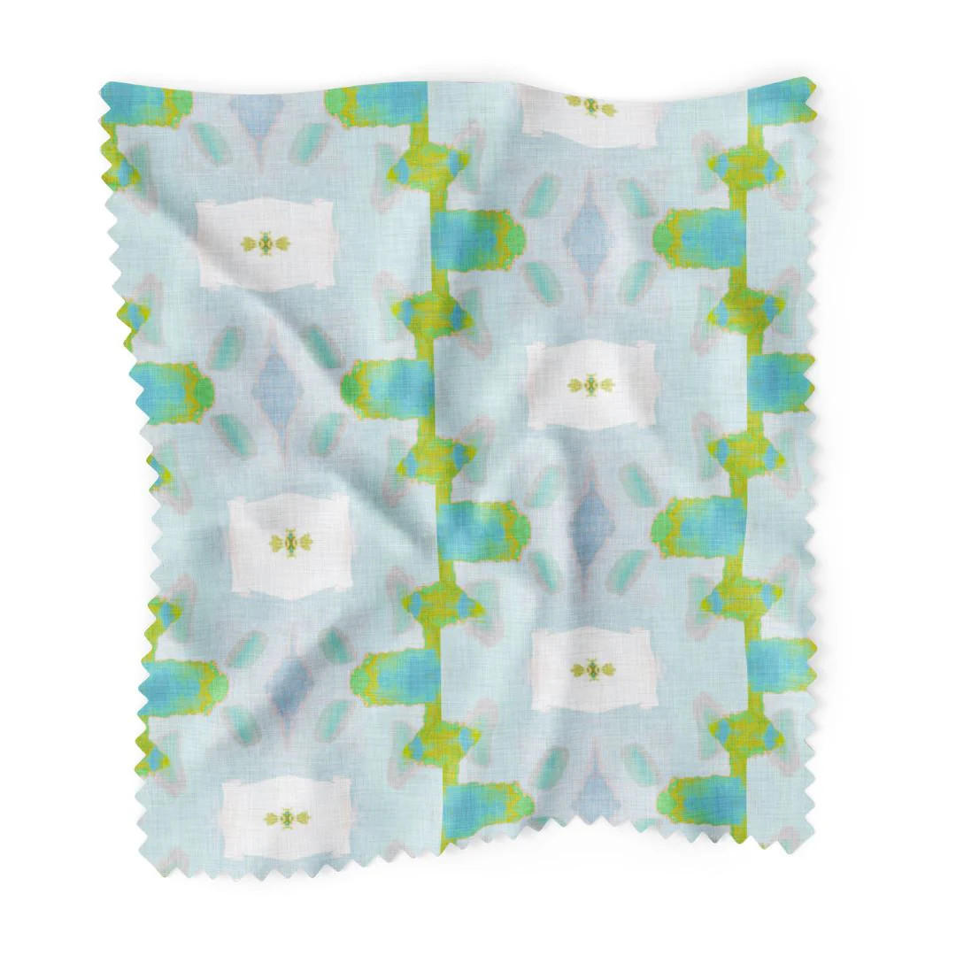 Chloe Blue Fabric by the Yard | Laura Park Designs